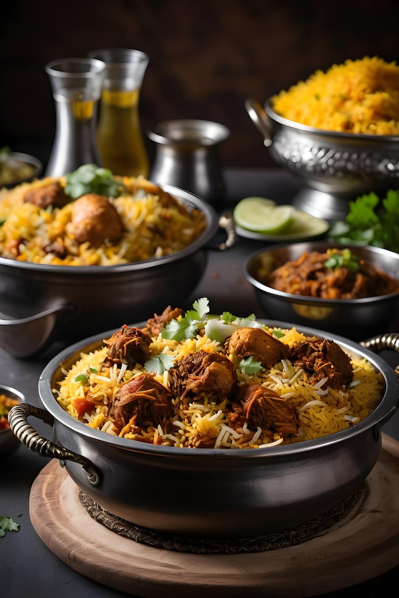 Truffle-infused Biryani